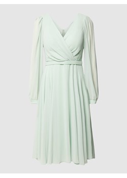 Sukienka kopertowa o długości do kolan ze sklepu Peek&Cloppenburg  w kategorii Sukienki - zdjęcie 168994222