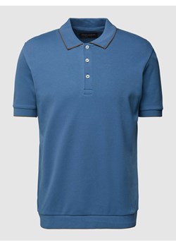 Koszulka polo o kroju regular fit z paskami w kontrastowym kolorze ze sklepu Peek&Cloppenburg  w kategorii T-shirty męskie - zdjęcie 168994283