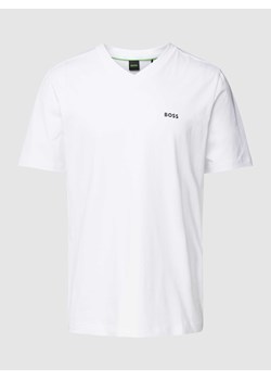 T-shirt z dekoltem w serek ze sklepu Peek&Cloppenburg  w kategorii T-shirty męskie - zdjęcie 168994340