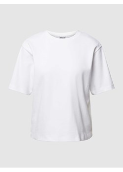 T-shirt w jednolitym kolorze ze sklepu Peek&Cloppenburg  w kategorii Bluzki damskie - zdjęcie 168994563