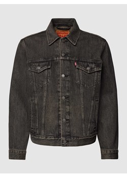 Kurtka jeansowa z detalem z logo ze sklepu Peek&Cloppenburg  w kategorii Kurtki męskie - zdjęcie 168994823