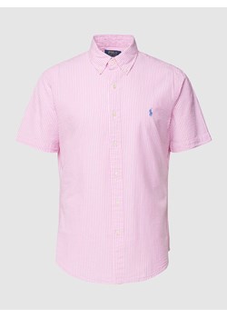 Koszula casualowa ze wzorem w paski i kołnierzykiem typu button down ze sklepu Peek&Cloppenburg  w kategorii Koszule męskie - zdjęcie 168995011