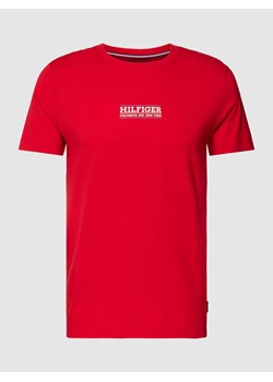T-shirt z nadrukiem z logo ze sklepu Peek&Cloppenburg  w kategorii T-shirty męskie - zdjęcie 168995081