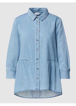 Bluzka jeansowa z rękawem o dł. 3/4 model ‘MARY’ ze sklepu Peek&Cloppenburg  w kategorii Koszule damskie - zdjęcie 168995252