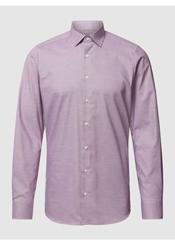 Koszula biznesowa o kroju slim fit z listwą guzikową ze sklepu Peek&Cloppenburg  w kategorii Koszule męskie - zdjęcie 168995532
