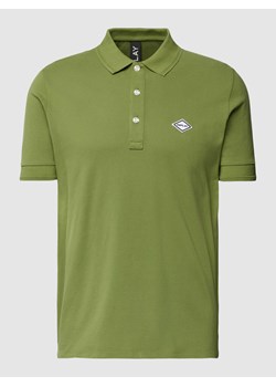 Koszulka polo w jednolitym kolorze ze sklepu Peek&Cloppenburg  w kategorii T-shirty męskie - zdjęcie 168995624