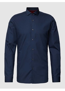 Koszula biznesowa z listwą guzikową model ‘Erriko’ ze sklepu Peek&Cloppenburg  w kategorii Koszule męskie - zdjęcie 168995754