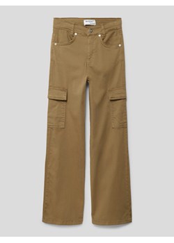 Spodnie z z kieszeniami cargo ze sklepu Peek&Cloppenburg  w kategorii Spodnie dziewczęce - zdjęcie 168995784