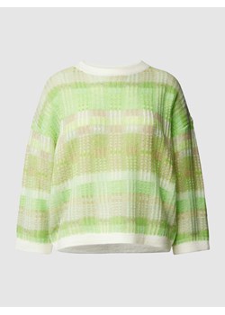 Sweter z dzianiny ze wzorem na całej powierzchni ‘Polira’ ze sklepu Peek&Cloppenburg  w kategorii Swetry damskie - zdjęcie 168995810