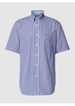 Koszula casualowa o kroju regular fit z wzorem w paski ze sklepu Peek&Cloppenburg  w kategorii Koszule męskie - zdjęcie 168995864