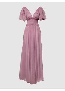 Sukienka wieczorowa z elastyczną tasiemką w talii ze sklepu Peek&Cloppenburg  w kategorii Sukienki - zdjęcie 168995920