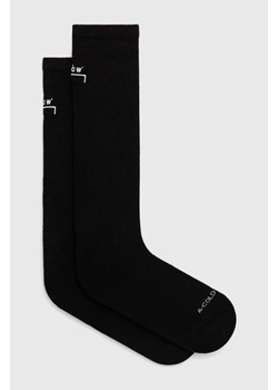 A-COLD-WALL* skarpetki Bracket Sock męskie kolor czarny ACWMSK037 ze sklepu PRM w kategorii Skarpetki męskie - zdjęcie 169001714