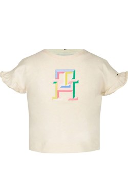 Tommy Hilfiger T-shirt | Regular Fit ze sklepu Gomez Fashion Store w kategorii Bluzki dziewczęce - zdjęcie 169001780