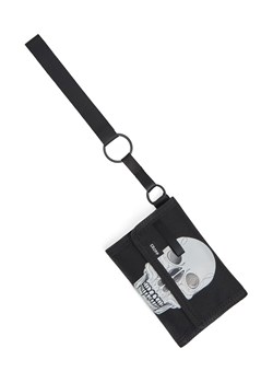 Cropp - Czarny portfel na pasku - czarny ze sklepu Cropp w kategorii Portfele męskie - zdjęcie 169002250