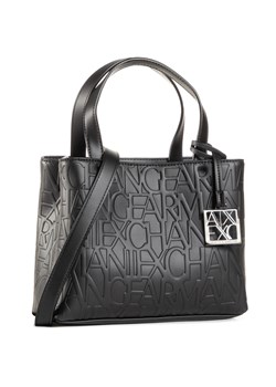 Torebka Armani Exchange 942647 CC793 00020 Czarny ze sklepu eobuwie.pl w kategorii Kuferki - zdjęcie 169003422