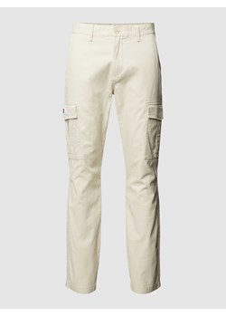 Spodnie cargo z detalem z logo model ‘AUSTIN’ ze sklepu Peek&Cloppenburg  w kategorii Spodnie męskie - zdjęcie 169005203
