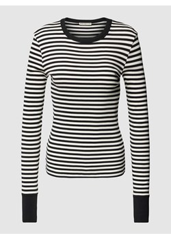 Bluzka z długim rękawem ze wzorem w paski model ‘NURIT’ ze sklepu Peek&Cloppenburg  w kategorii Bluzki damskie - zdjęcie 169005331