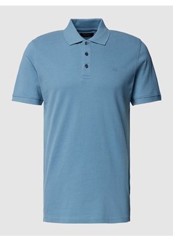 Koszulka polo z detalem z logo model ‘MApoleo’ ze sklepu Peek&Cloppenburg  w kategorii T-shirty męskie - zdjęcie 169005332