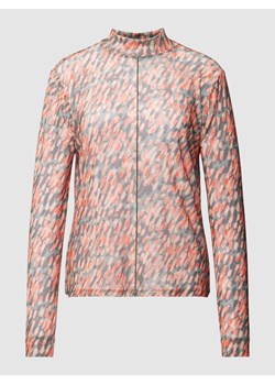 Bluzka z długim rękawem we wzory na całej powierzchni ze sklepu Peek&Cloppenburg  w kategorii Bluzki damskie - zdjęcie 169005754