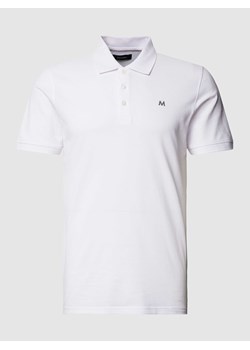 Koszulka polo z detalem z logo model ‘MApoleo’ ze sklepu Peek&Cloppenburg  w kategorii T-shirty męskie - zdjęcie 169005814