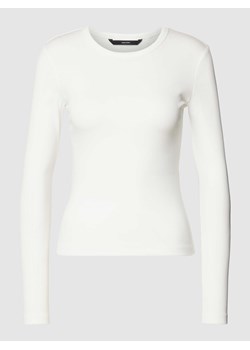 Bluzka z długim rękawem i okrągłym dekoltem model ‘CHLOE’ ze sklepu Peek&Cloppenburg  w kategorii Bluzki damskie - zdjęcie 169005884