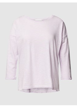 Bluzka z długim rękawem i wzorem w paski model ‘SIANA LOVE’ ze sklepu Peek&Cloppenburg  w kategorii Bluzki damskie - zdjęcie 169006062