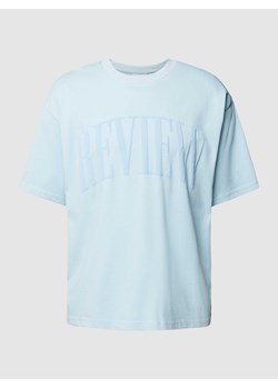 T-shirt o kroju oversized z nadrukiem z logo ze sklepu Peek&Cloppenburg  w kategorii T-shirty męskie - zdjęcie 169006072