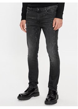 KARL LAGERFELD Jeansy 265801 534832 Czarny Slim Fit ze sklepu MODIVO w kategorii Jeansy męskie - zdjęcie 169015313