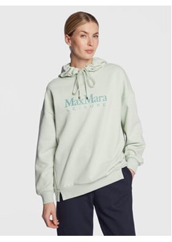 Max Mara Leisure Bluza Fild 23392101 Zielony Regular Fit ze sklepu MODIVO w kategorii Bluzy damskie - zdjęcie 169015461