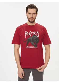 Boss T-Shirt TeePantera 50510223 Czerwony Regular Fit ze sklepu MODIVO w kategorii T-shirty męskie - zdjęcie 169015541