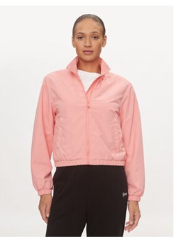 Tommy Jeans Wiatrówka Essential DW0DW18139 Różowy Regular Fit ze sklepu MODIVO w kategorii Kurtki damskie - zdjęcie 169016484