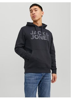 Jack&Jones Bluza Corp 12152840 Czarny Standard Fit ze sklepu MODIVO w kategorii Bluzy męskie - zdjęcie 169016621