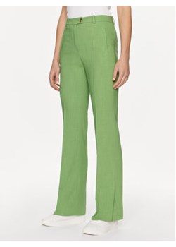 Boss Spodnie materiałowe Terela 50511972 Zielony Slim Fit ze sklepu MODIVO w kategorii Spodnie damskie - zdjęcie 169017012