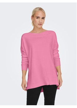 ONLY Sweter 15280492 Różowy Loose Fit ze sklepu MODIVO w kategorii Swetry damskie - zdjęcie 169017081