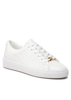 MICHAEL Michael Kors Sneakersy Keaton Lace Up 43T2KTFS2L Biały ze sklepu MODIVO w kategorii Trampki damskie - zdjęcie 169017180