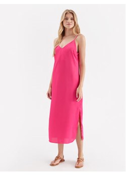 Vila Sukienka codzienna Ellette 14078679 Różowy Relaxed Fit ze sklepu MODIVO w kategorii Sukienki - zdjęcie 169017324
