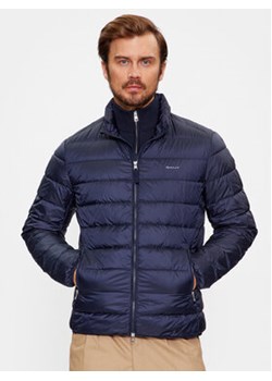 Gant Kurtka puchowa Light Down Jacket 7006298 Granatowy Regular Fit ze sklepu MODIVO w kategorii Kurtki męskie - zdjęcie 169017404