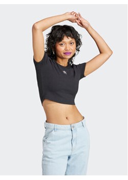 adidas T-Shirt Essentials II8057 Czarny Slim Fit ze sklepu MODIVO w kategorii Bluzki damskie - zdjęcie 169017414