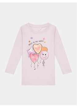 NAME IT T-Shirt 13219711 Różowy Regular Fit ze sklepu MODIVO w kategorii Bluzki dziewczęce - zdjęcie 169017982