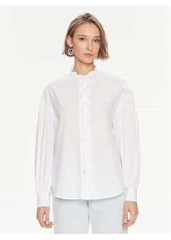 TWINSET Koszula 241TP2080 Biały Relaxed Fit ze sklepu MODIVO w kategorii Koszule damskie - zdjęcie 169018001
