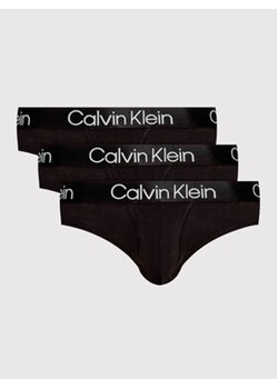 Calvin Klein Underwear Komplet 3 par slipów 000NB2969A Czarny ze sklepu MODIVO w kategorii Majtki męskie - zdjęcie 169018071