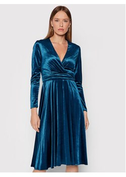 Nissa Sukienka codzienna RS12632 Niebieski Regular Fit ze sklepu MODIVO w kategorii Sukienki - zdjęcie 169018131