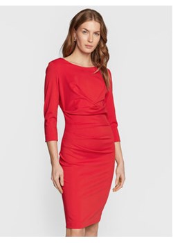 Rinascimento Sukienka koktajlowa CFC0110643003 Czerwony Regular Fit ze sklepu MODIVO w kategorii Sukienki - zdjęcie 169018431