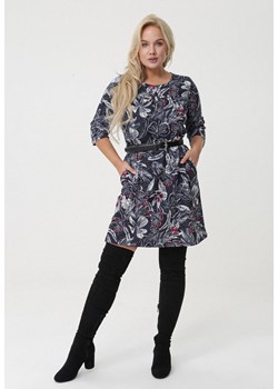 Granatowa Sukienka Phinney ze sklepu Born2be Odzież w kategorii Sukienki - zdjęcie 169021170
