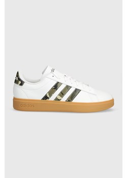 adidas sneakersy GRAND COURT kolor biały ze sklepu ANSWEAR.com w kategorii Trampki męskie - zdjęcie 169021184