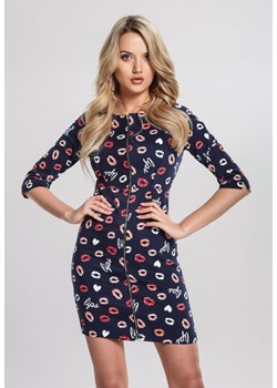 Granatowa Sukienka Milionaire ze sklepu Renee odzież w kategorii Sukienki - zdjęcie 169021194