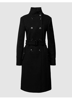 Płaszcz wełniany z połami ze sklepu Peek&Cloppenburg  w kategorii Płaszcze damskie - zdjęcie 169021930