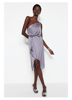 trendyol Sukienka w kolorze szarym ze sklepu Limango Polska w kategorii Sukienki - zdjęcie 169022424
