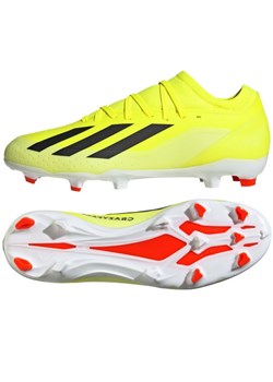 Buty adidas X Crazyfast League Fg M IG0605 żółte ze sklepu ButyModne.pl w kategorii Buty sportowe męskie - zdjęcie 169030514