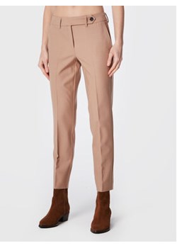 Marella Spodnie materiałowe Porto 31360426 Beżowy Regular Fit ze sklepu MODIVO w kategorii Spodnie damskie - zdjęcie 169046533